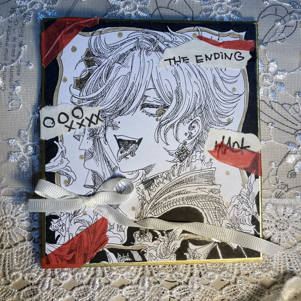 【原画色紙】音で飾り立てる【4枚シリーズ】