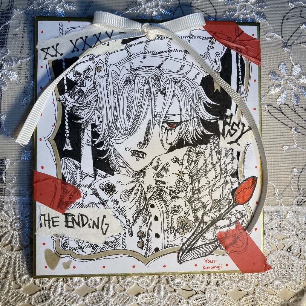 【原画色紙】音で飾り立てる【4枚シリーズ】