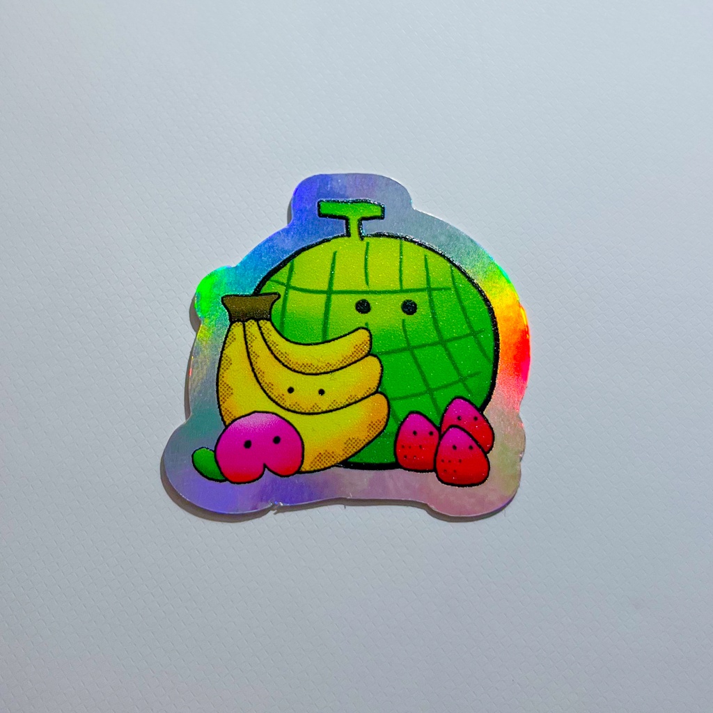 メロン達ステッカー