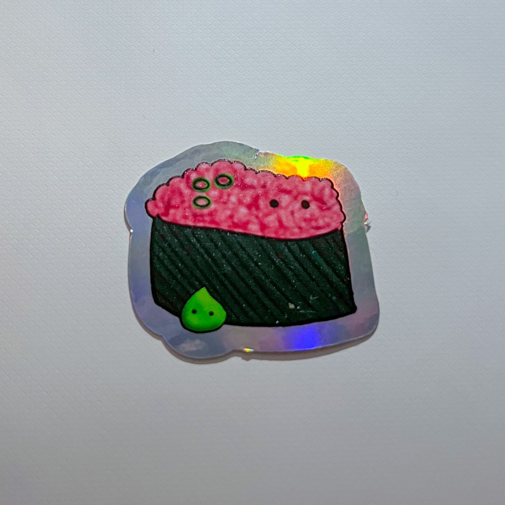 ネギトロ軍艦ステッカー