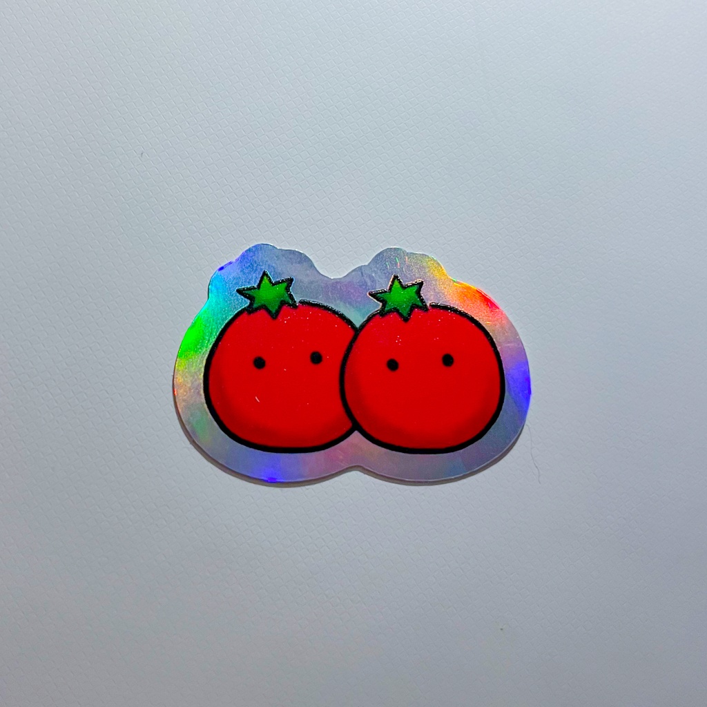 ミニトマト達ステッカー