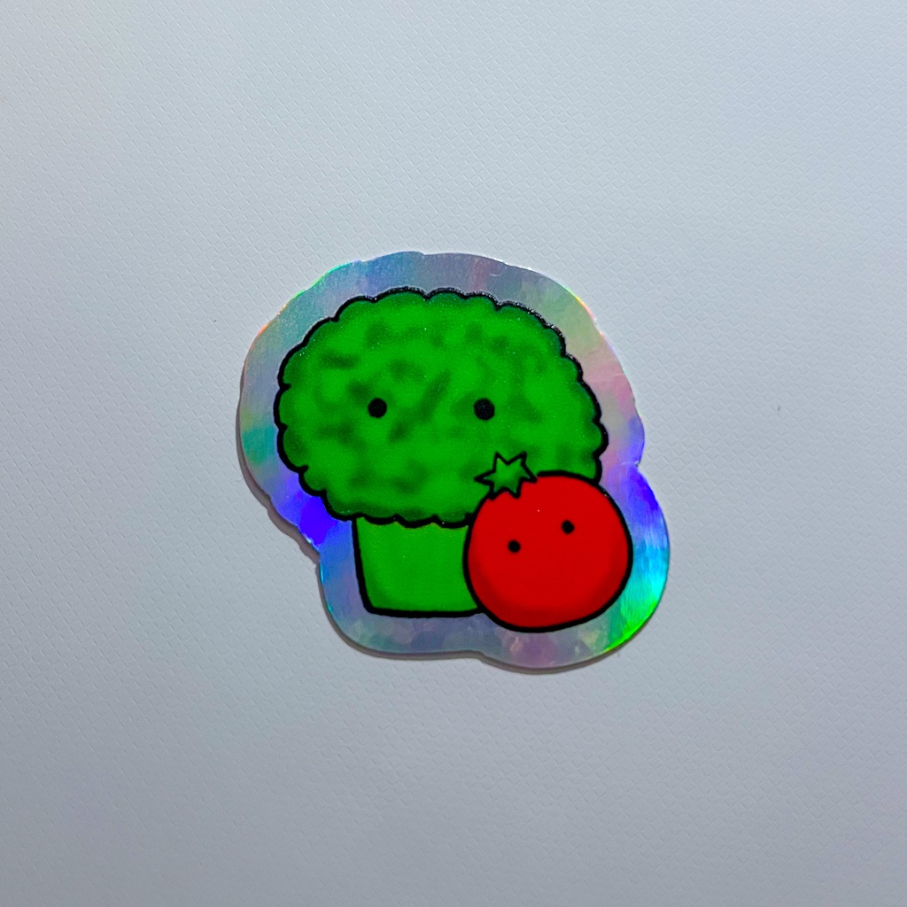 ブロッコリー達ステッカー