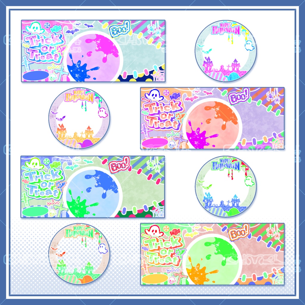 IRIAM素材 アイコンリング・ヘッダーセット