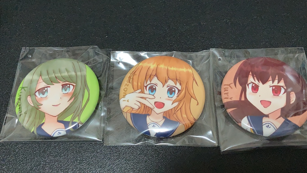 【缶バッジ】望・くるみ・ゆり