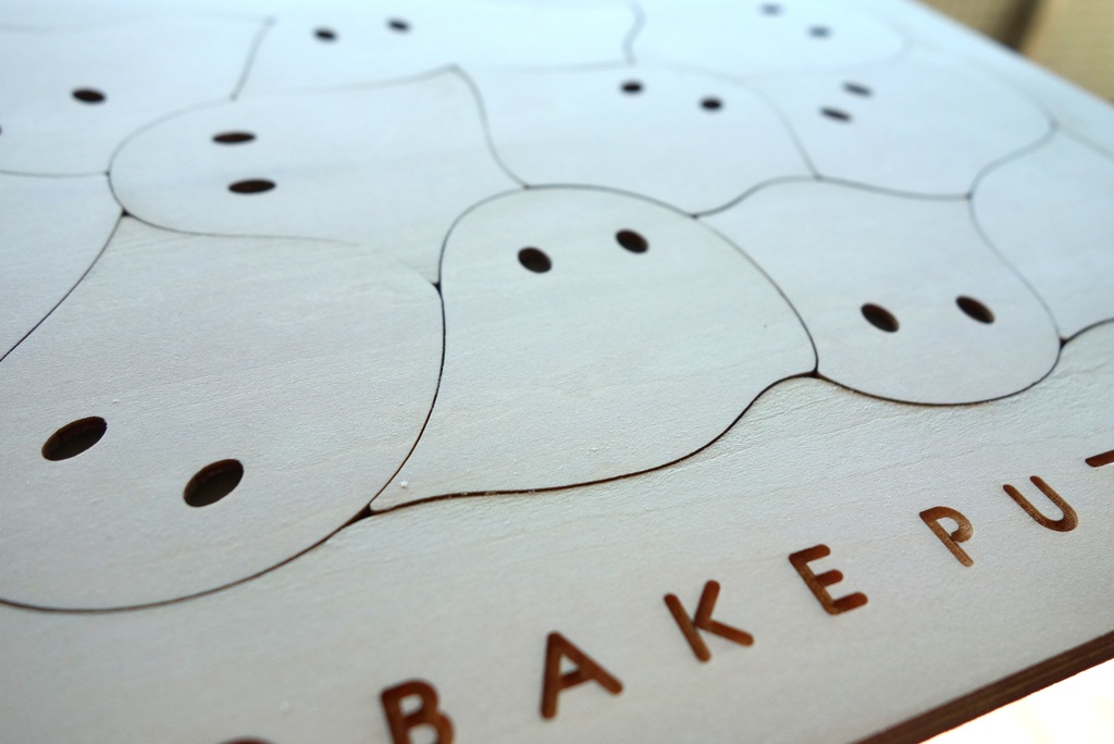 【完売】目の光るおばけパズル LOT201810 No.3