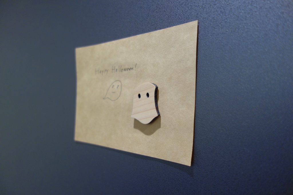 おばけパズルのマグネット SUGI(熊本小国杉)