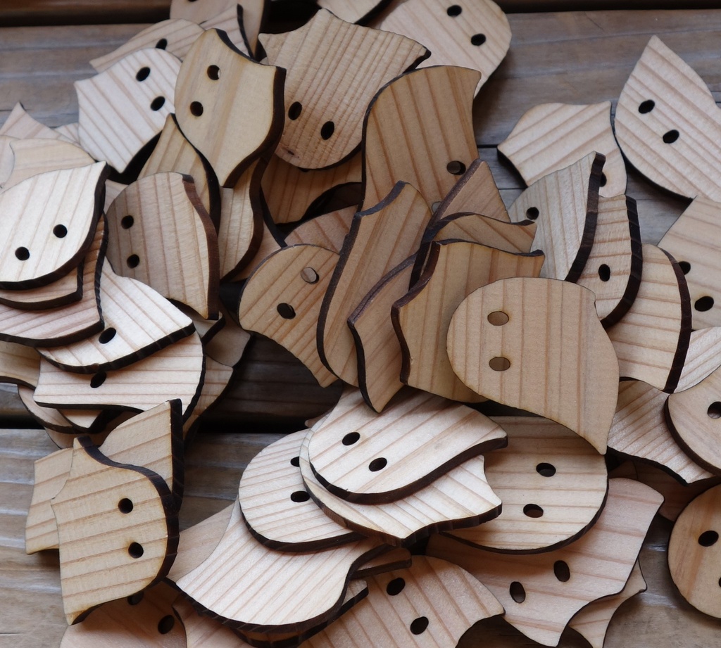 おばけパズルのマグネット SUGI(熊本小国杉)