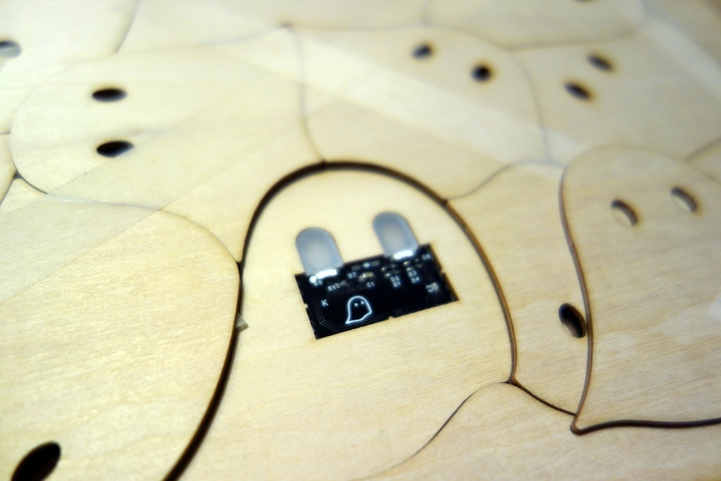 【完売】目の光るおばけパズル LOT201810 No.5