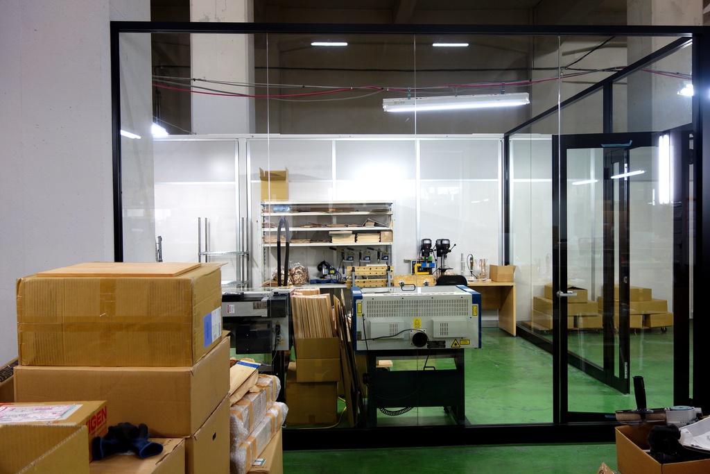 はがきサイズ おばけパズル (シナ合板4mm厚)