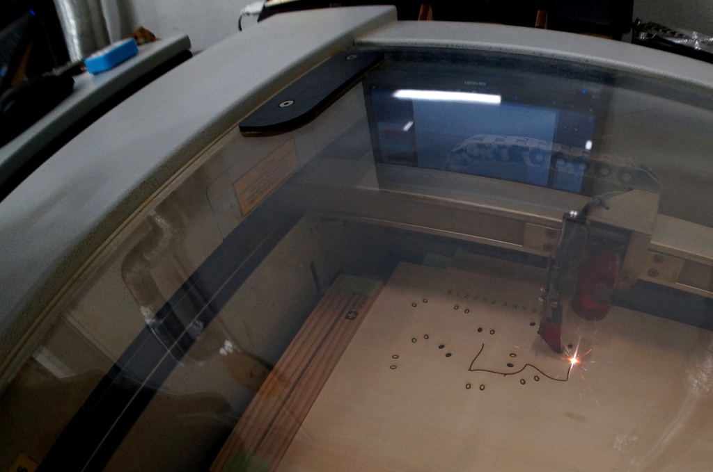 はがきサイズ おばけパズル (シナ合板4mm厚)