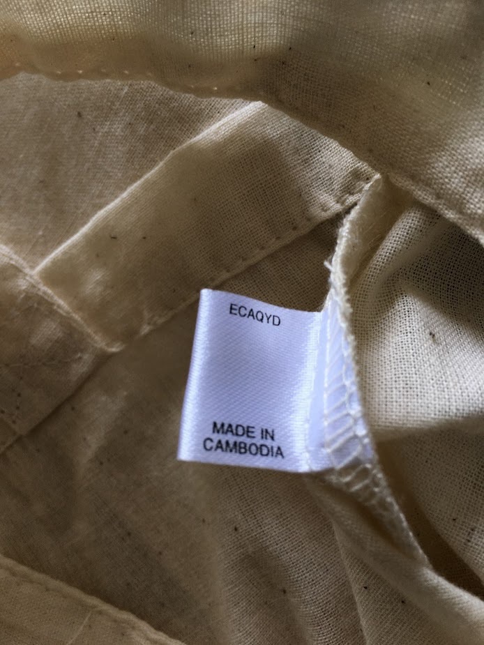 おばけパズルのA4サイズコットンバッグ