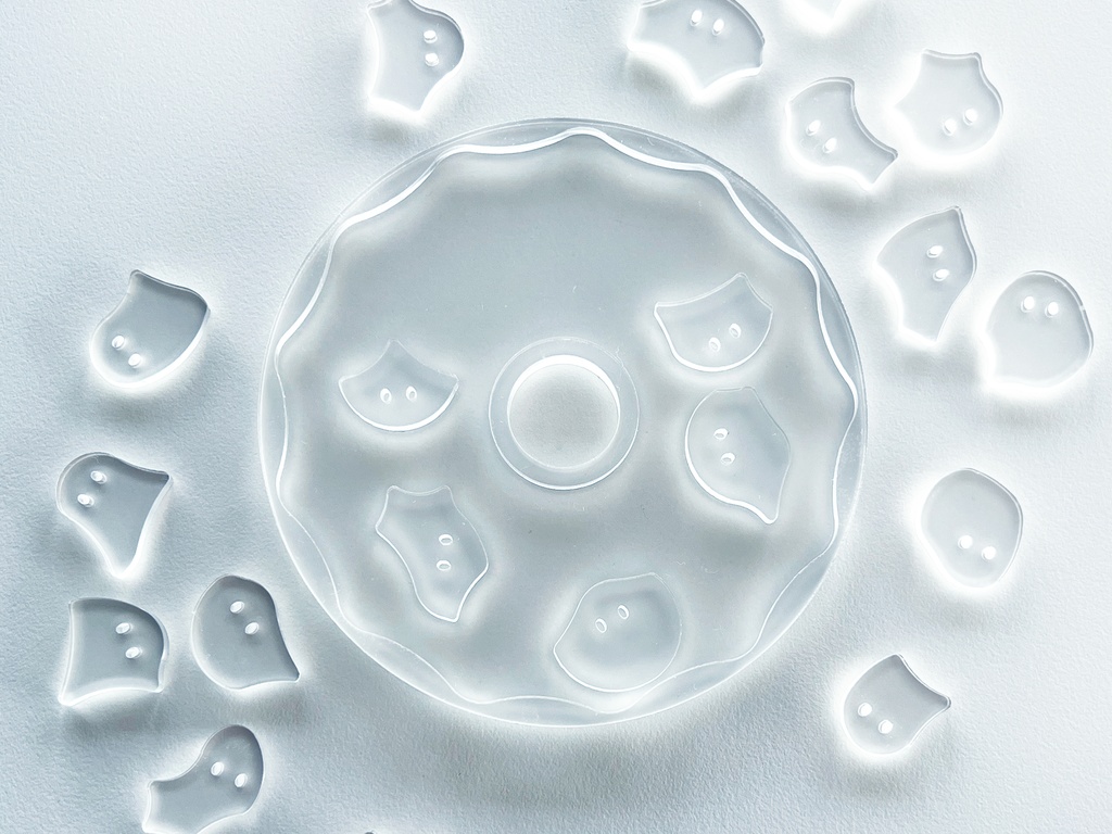 おばけパズルHAI プロトタイプ アクリルモデル