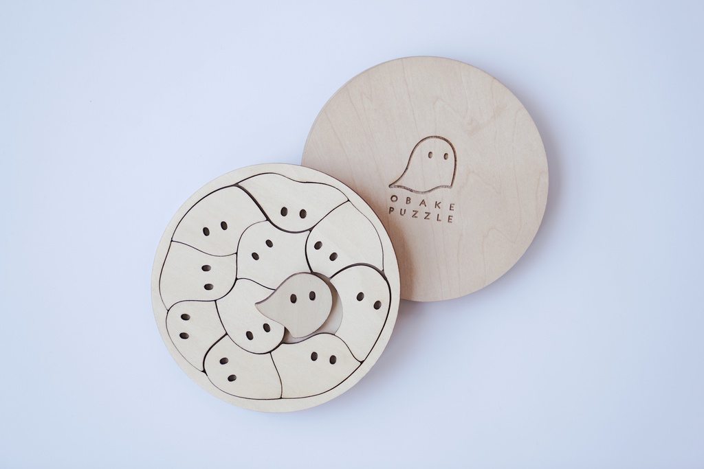 おばけパズルSARA(シナ合板4mm厚)