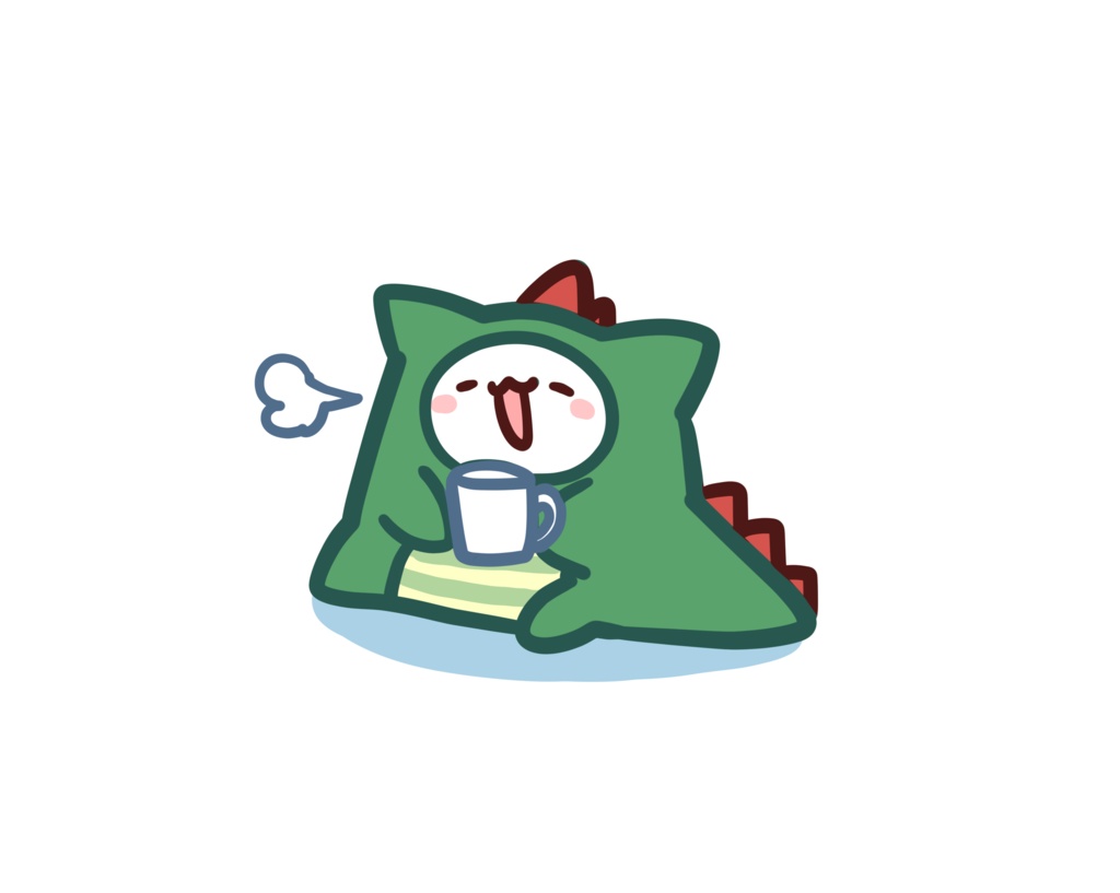 ねこかいじゅうマグカップ