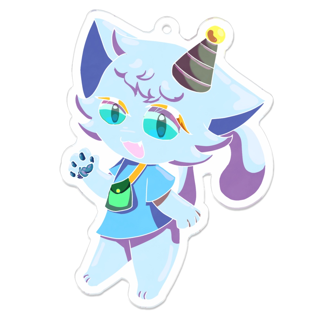 名無しくんアクリルキーホルダー