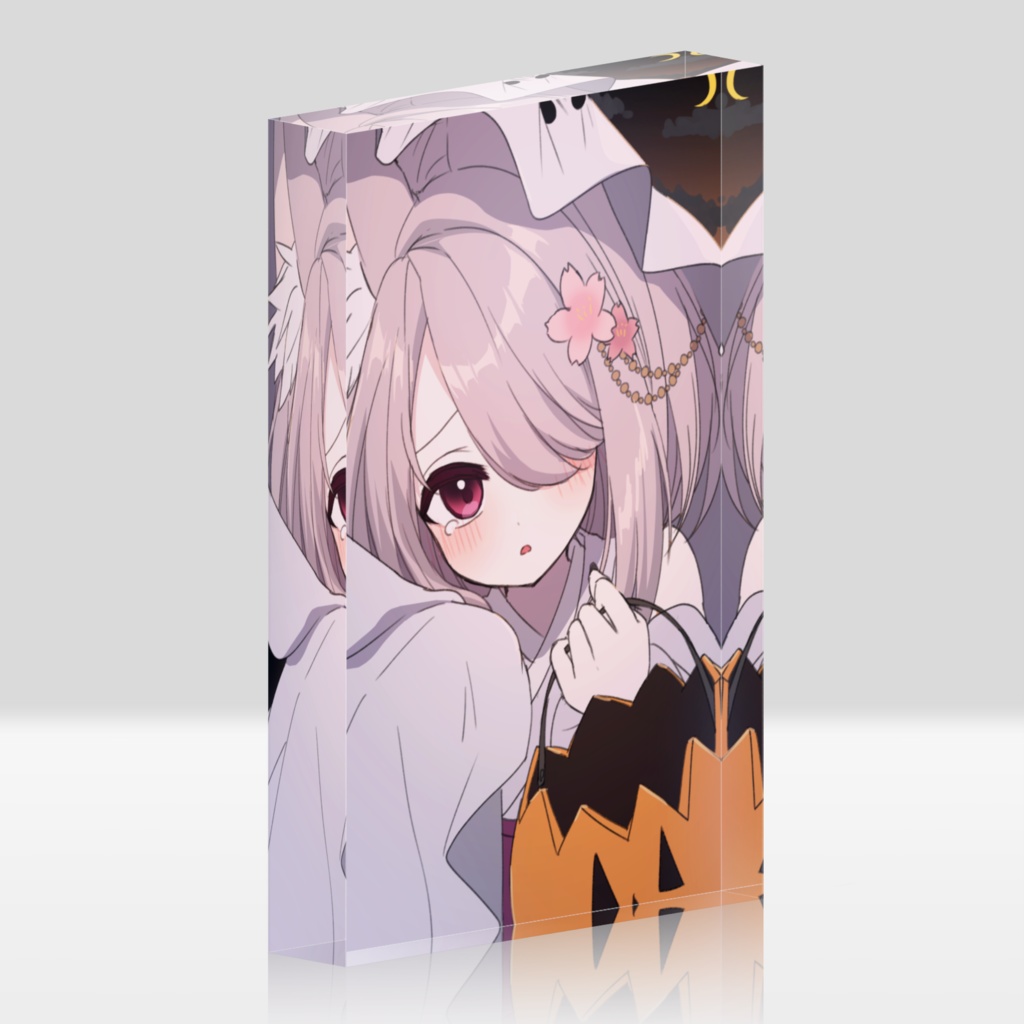 【御倉ミケ】アクリルブロック【ハロウィン】