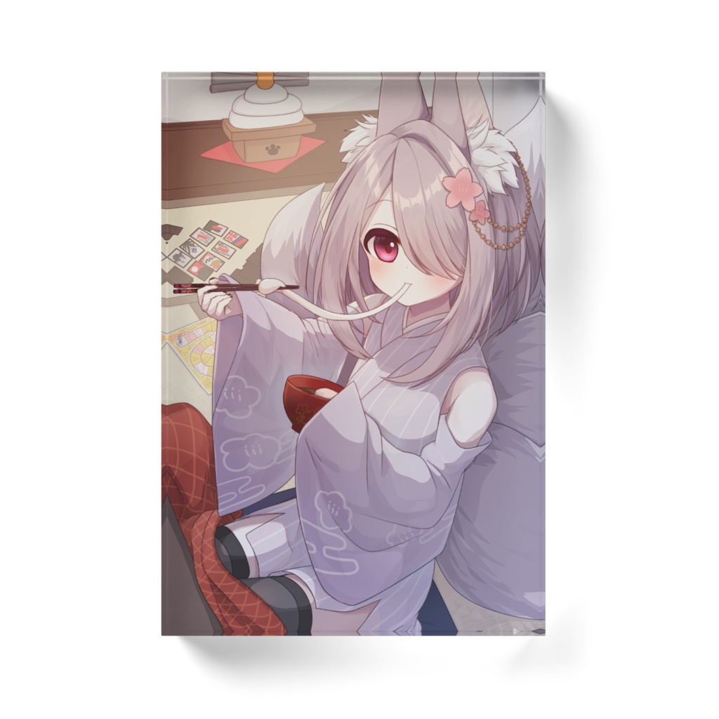 【御倉ミケ】アクリルブロック【2024年お正月】