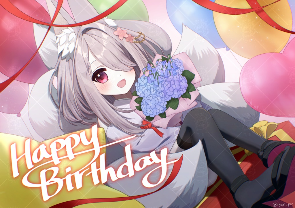 受注【御倉ミケ】アクリルフォトスタンド【2nd誕生日記念】生産