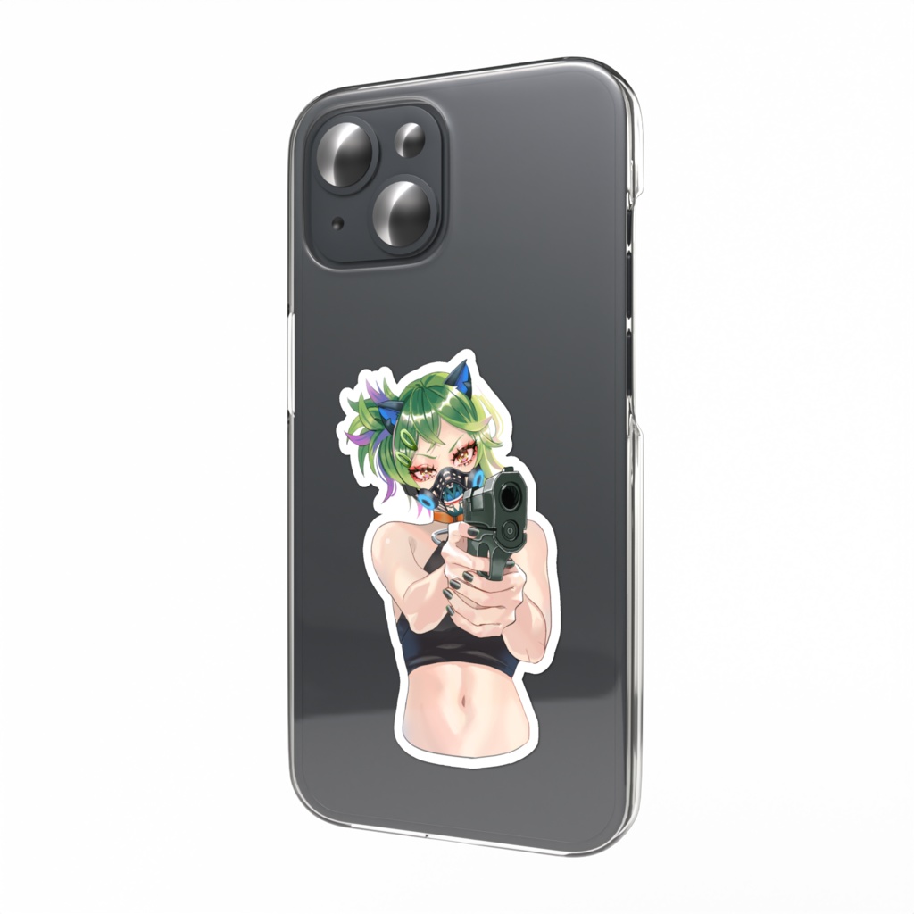 ハンズアップステッカー