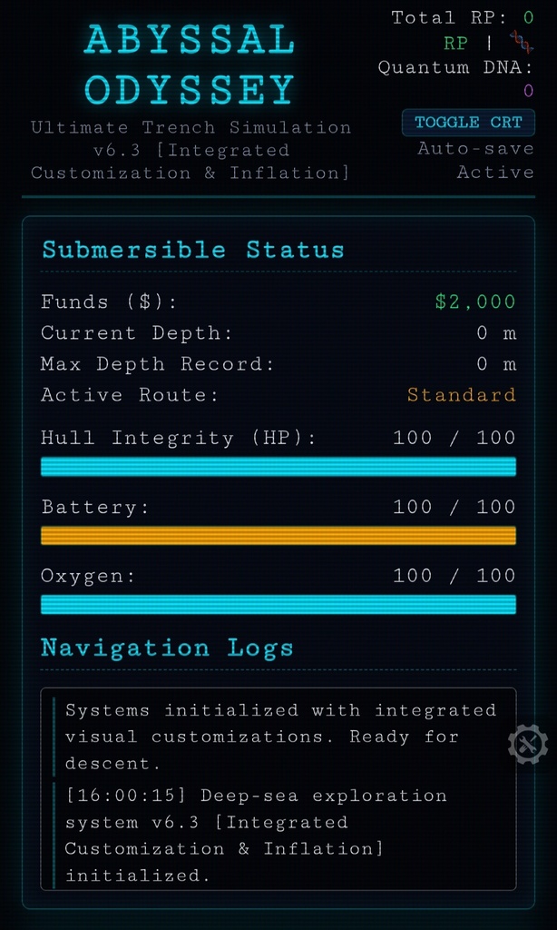 [FOR SALE] HTML5 Deep-Sea Idle Game Complete Source Code (Full Exclusive Rights)