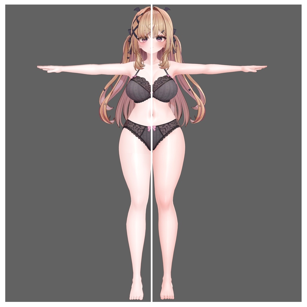 ✦ ゆめか :: Yumeka ✦ *:༉ Natural Pink Makeup + BlendShape + Omake Eye ⵢ₊˚.