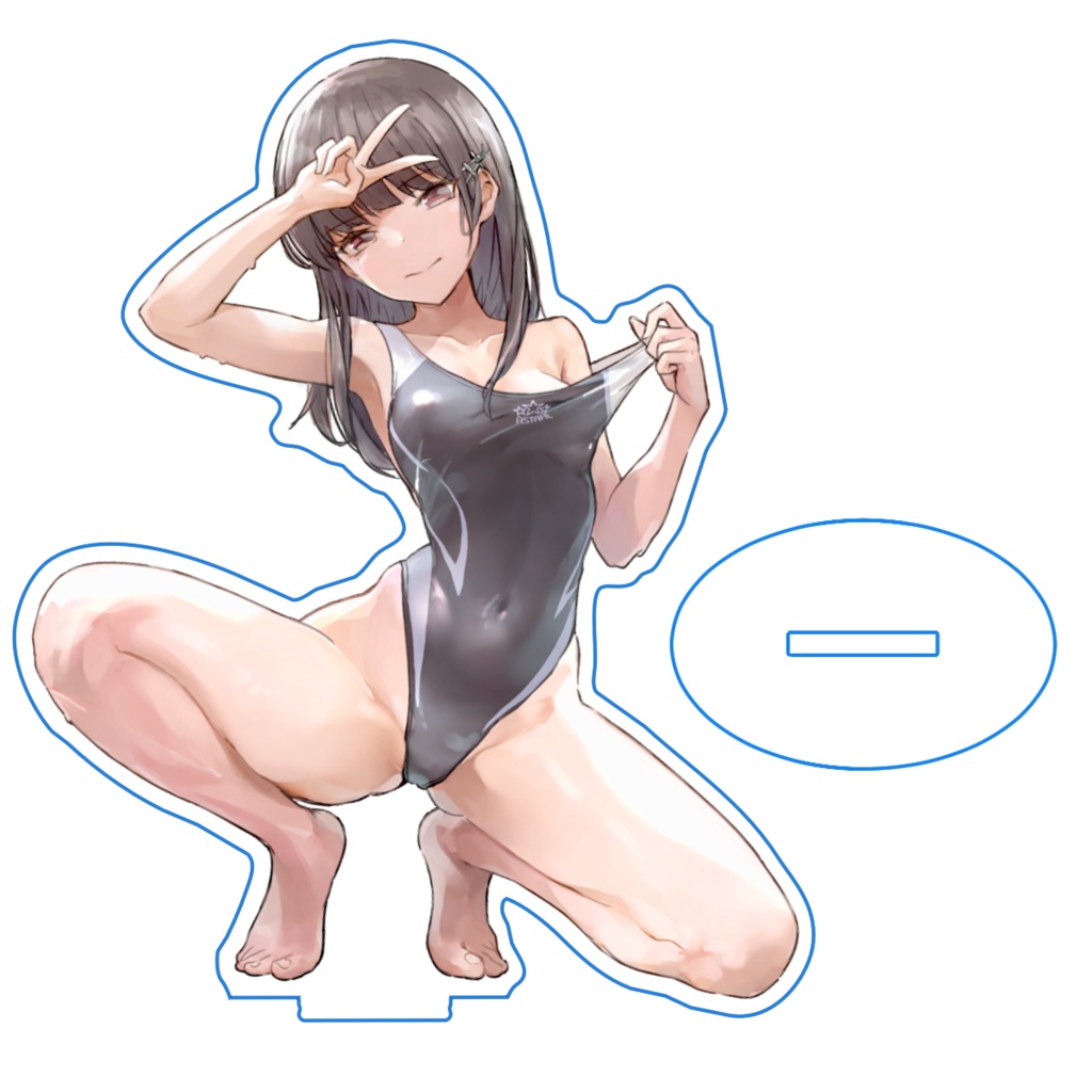 【濡れていない.ver】早潮アクスタ