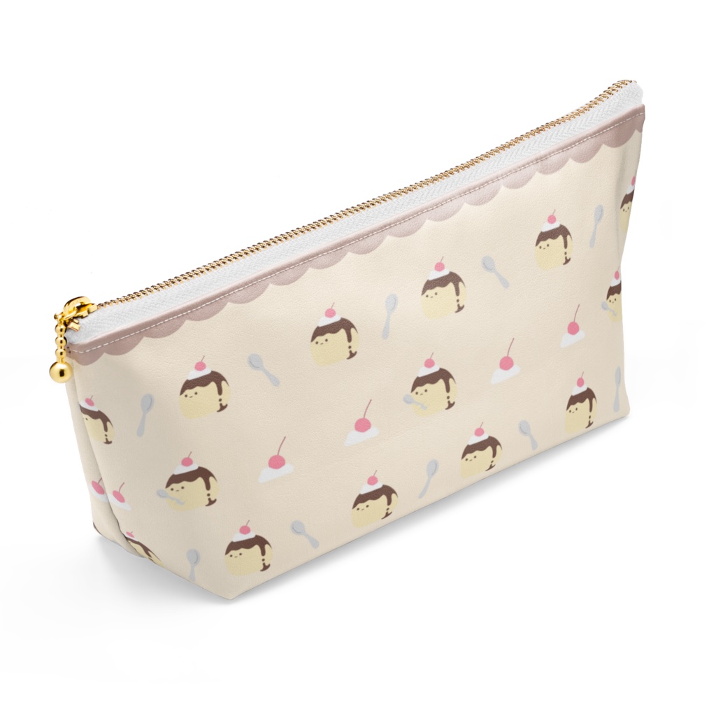 プリンのポーチ