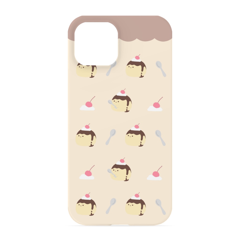 プリンのiPhoneケース