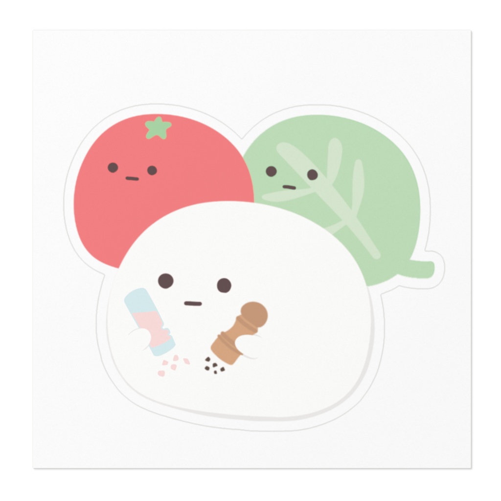 カプレーゼのステッカー