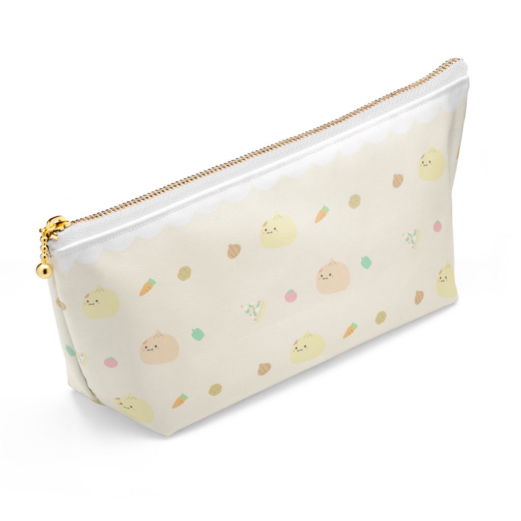 ピザまんとカレーまんのポーチ