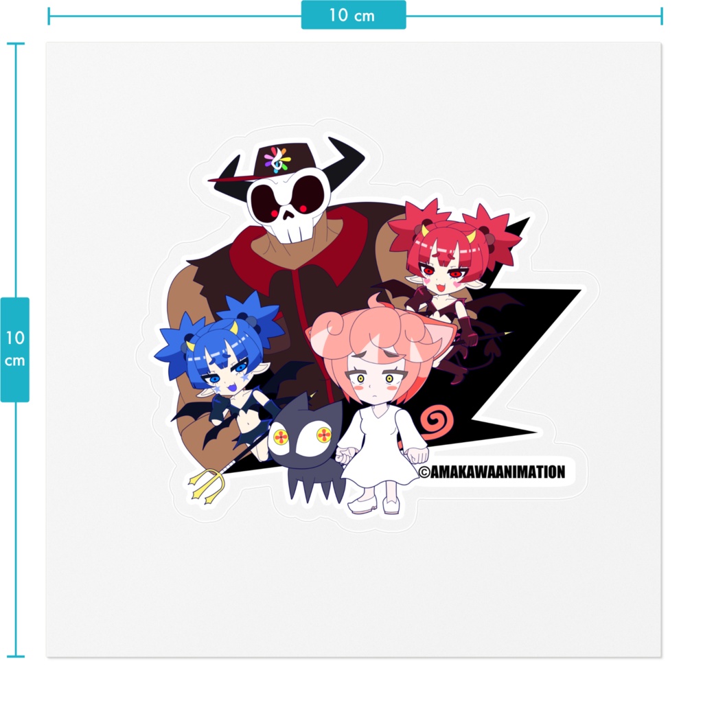 ファンタスティック・プリズン ステッカー 地獄の使者