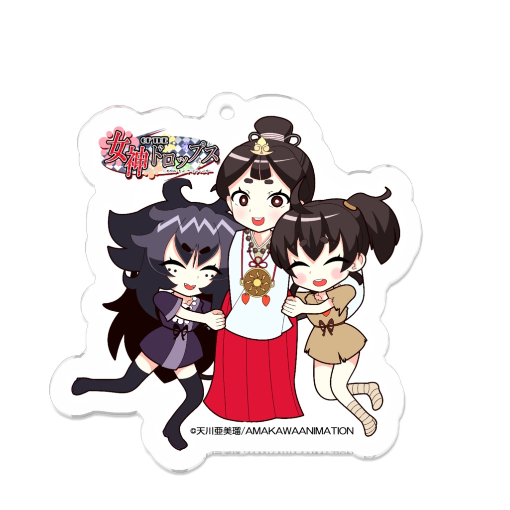 『女神 OF THE ドロップス』アクリルキーホルダー②