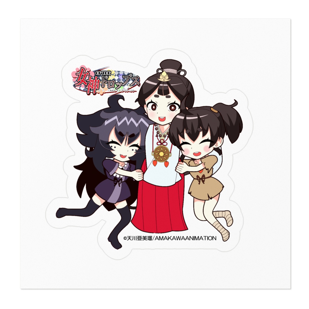 『女神 OF THE ドロップス』ステッカー②