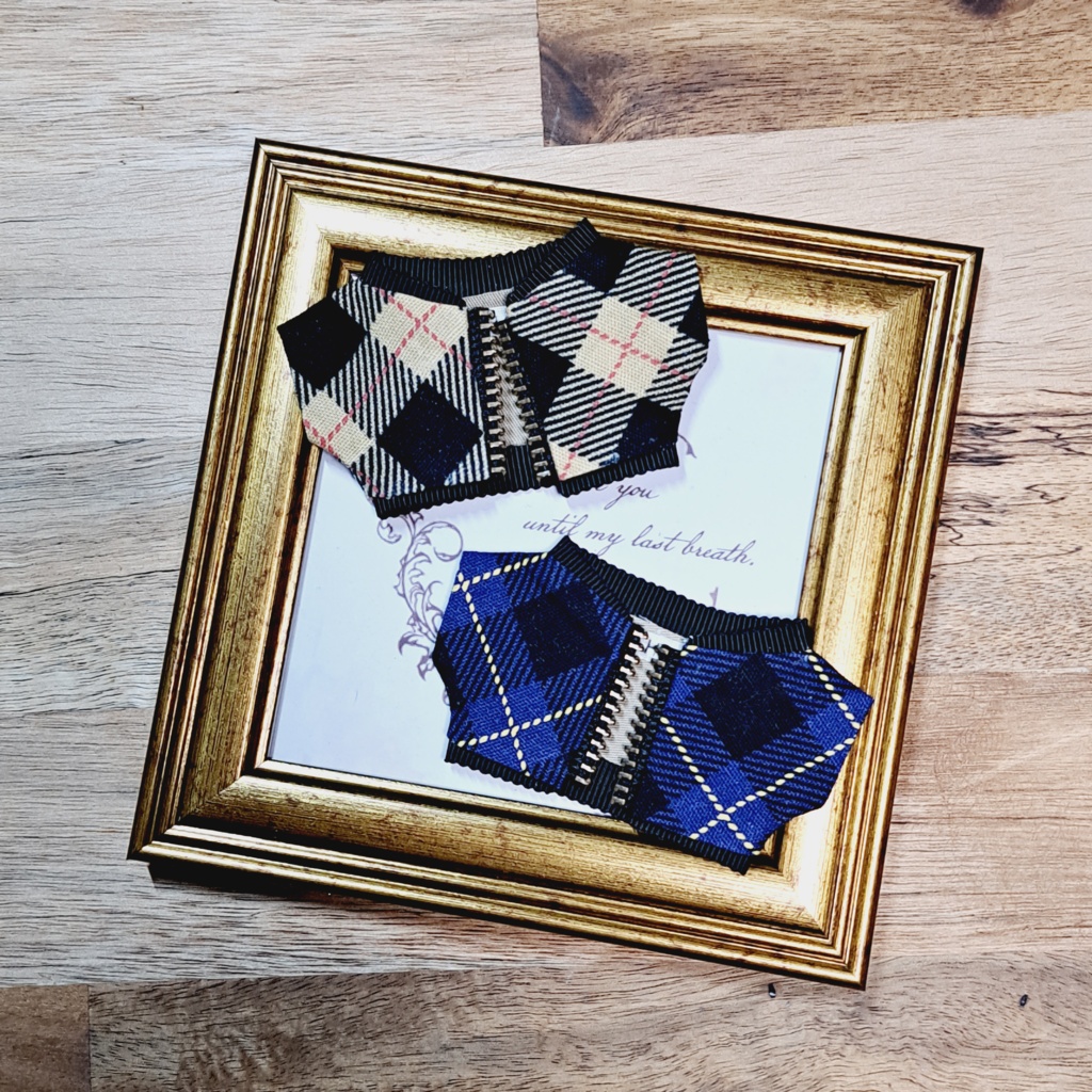 チェックジャケット