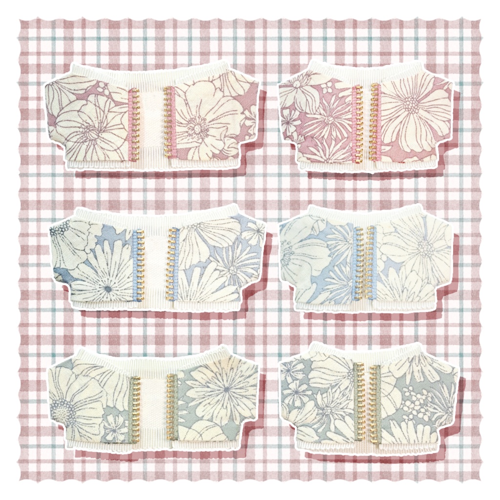 【ちびぐるみサイズ】フラワージャケット【普通サイズ】