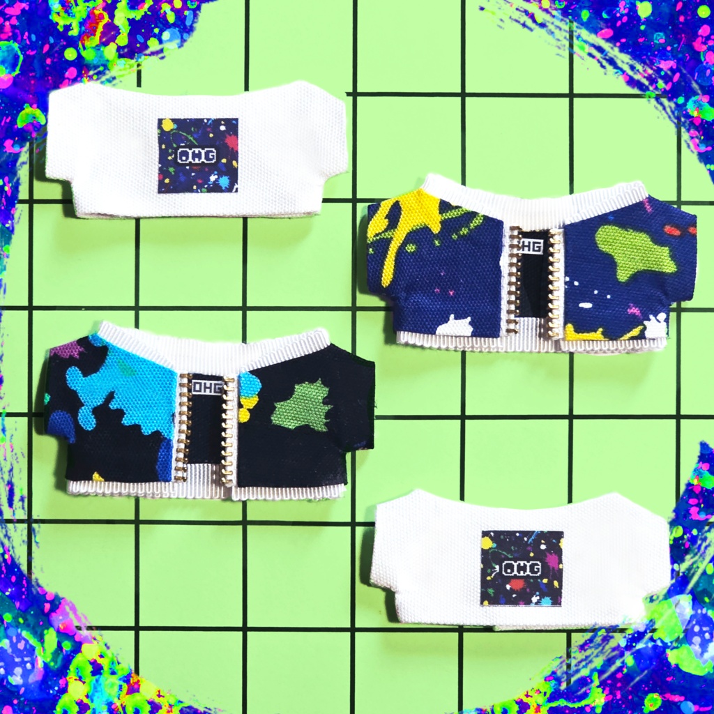 【ちびぐるみサイズ】ドロッピングジャケット+Tシャツセット