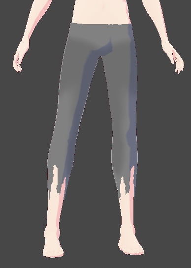 Vroid Ripped Bottoms