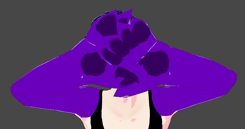 Vroid Purple Animal Gloves