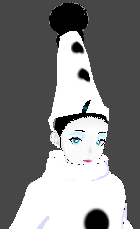 Vroid Pierrot Outfit 