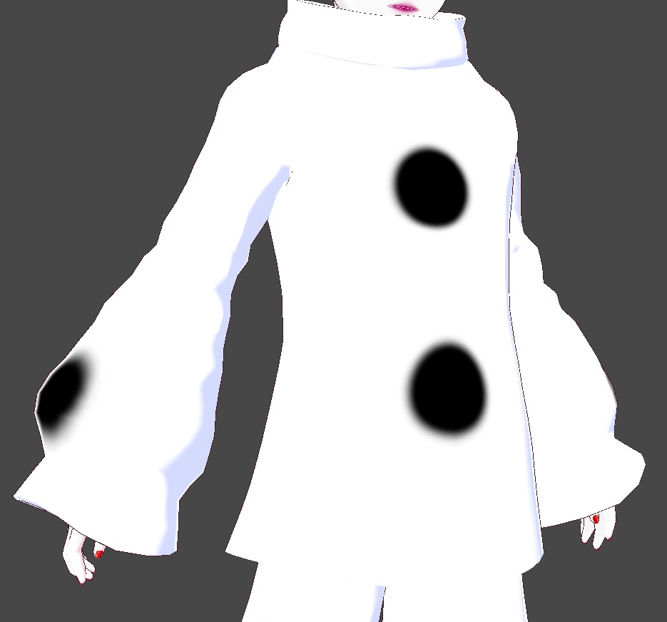 Vroid Pierrot Outfit