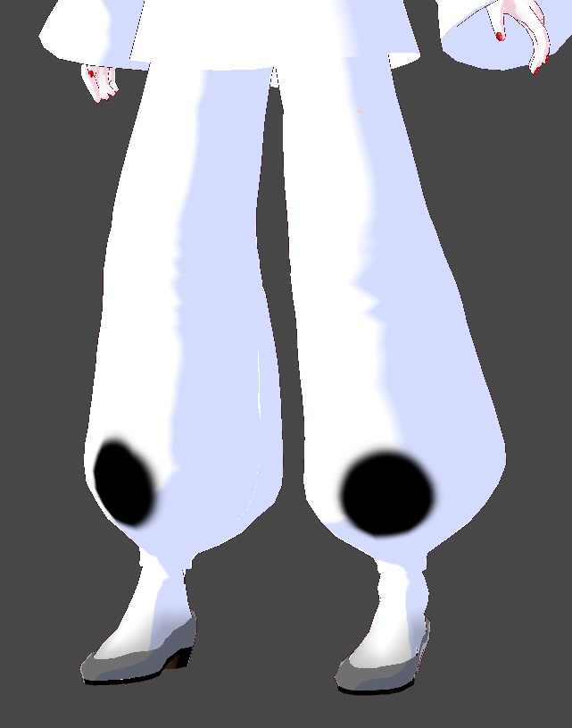 Vroid Pierrot Outfit