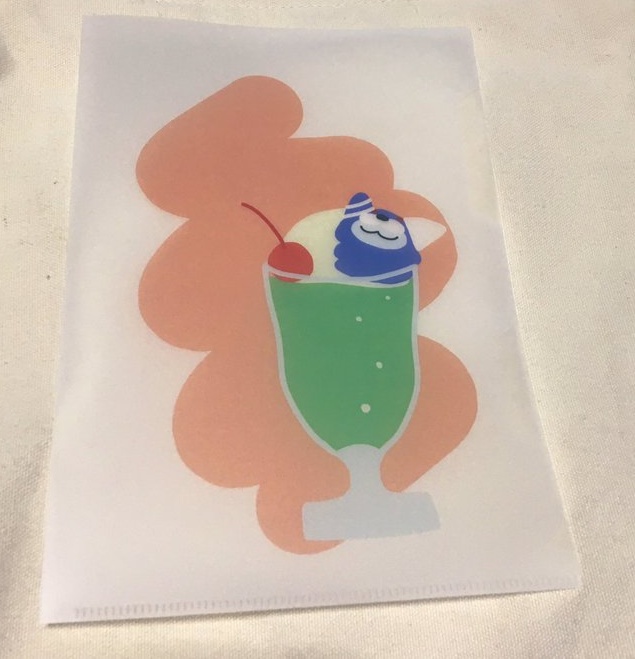 わんこクリアファイル