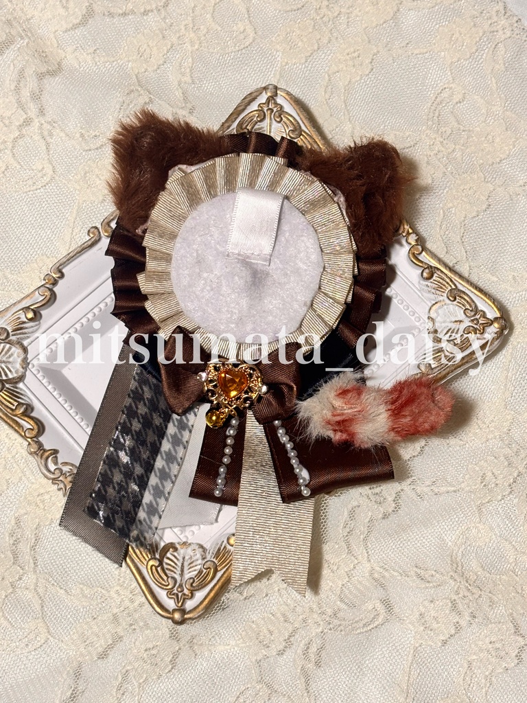 猫思念イメージロゼット