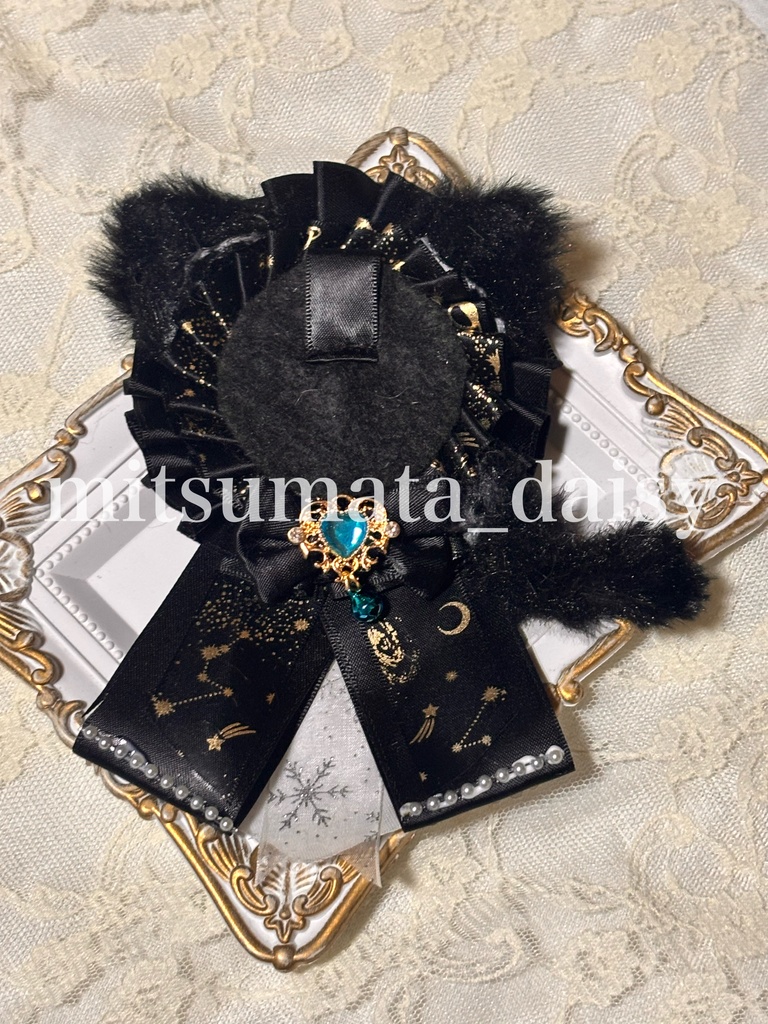 猫思念イメージロゼット