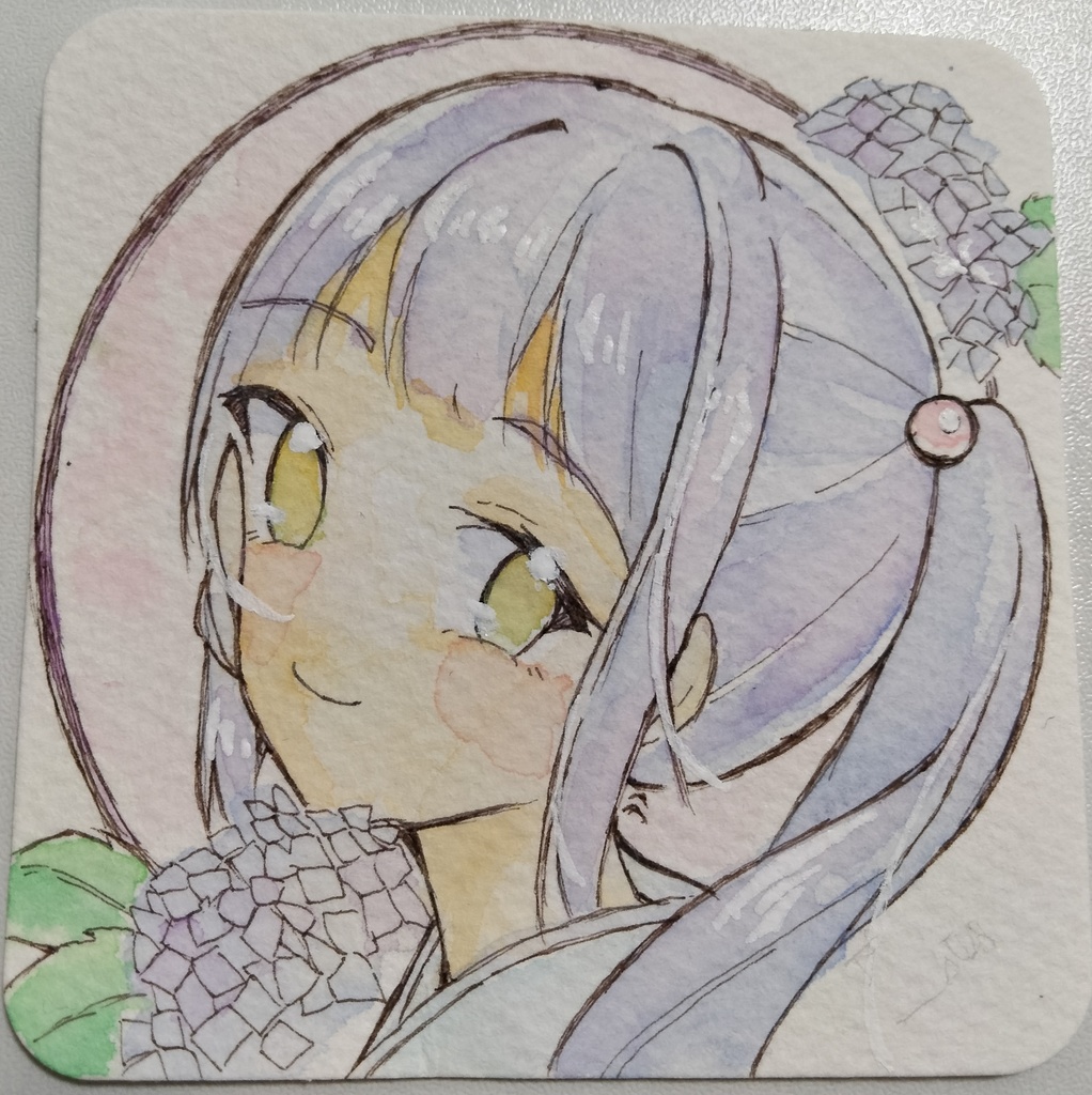 「アクおど ルル」(水彩)