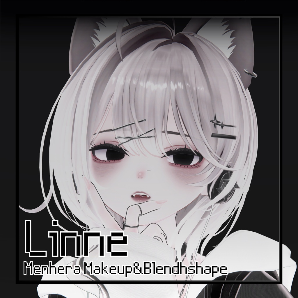 [リンネ/Linne] Menhera Makeup&blendshape