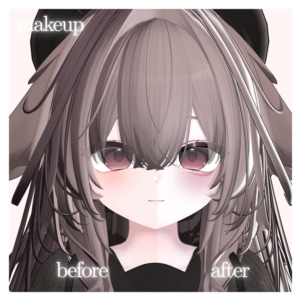 【 輝夜 / kaguya 】makeup&blendshape