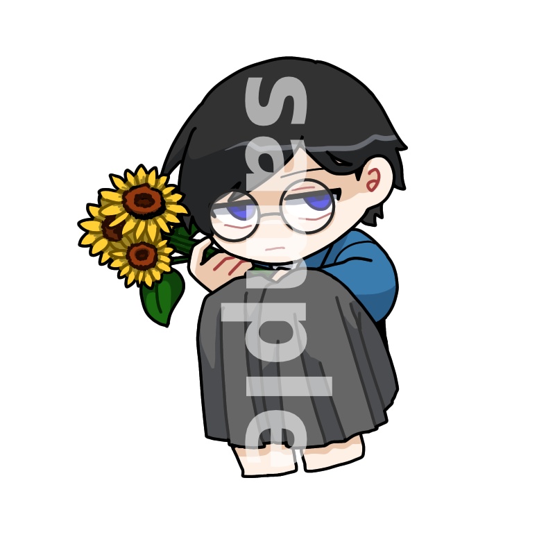 CoCTRPGシナリオ『羽化』NPCアクキー(全2種)