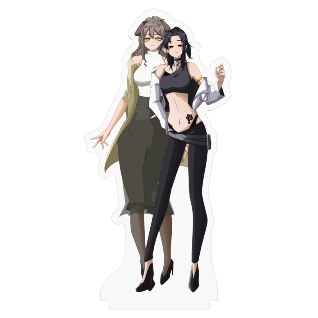 オリキャラうちよそ アクリルフィギュア 【美零×千結】