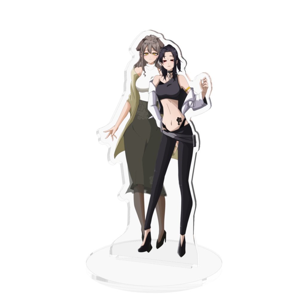 オリキャラうちよそ アクリルフィギュア 【美零×千結】